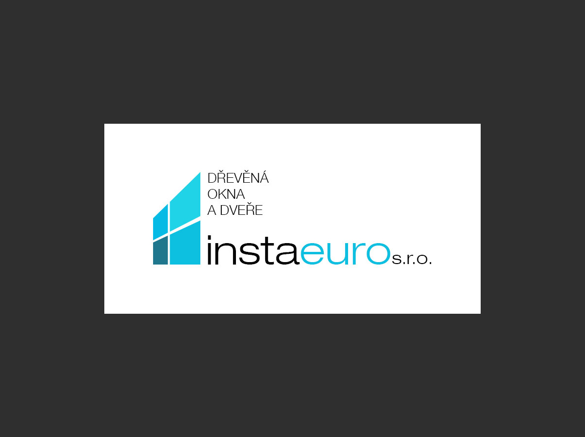Vytvořené logo pro Insta Euro s.r.o.
