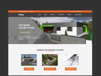 Projekty rodinných domů Vyškov - web stránky