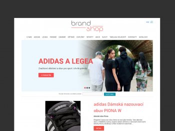 Vytvoření eshopu "Brand Shop"